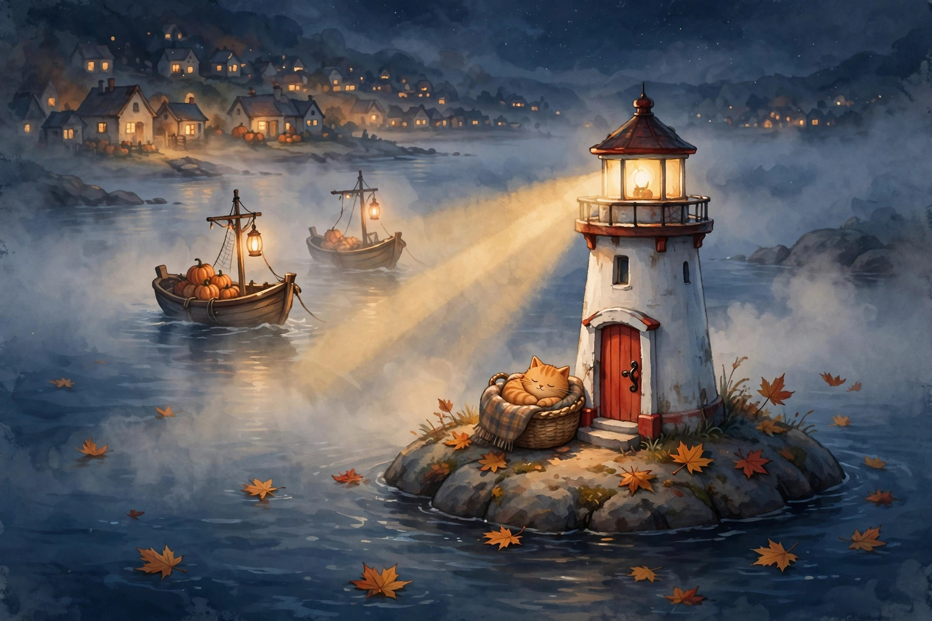 The Sleepy Lighthouse cover art
