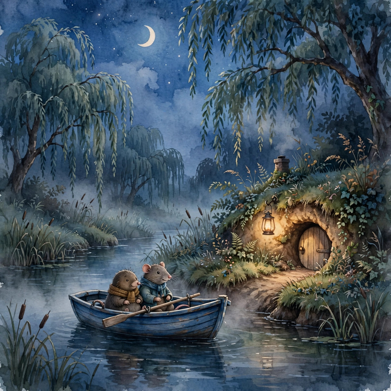 The Wind in the Willows cover art